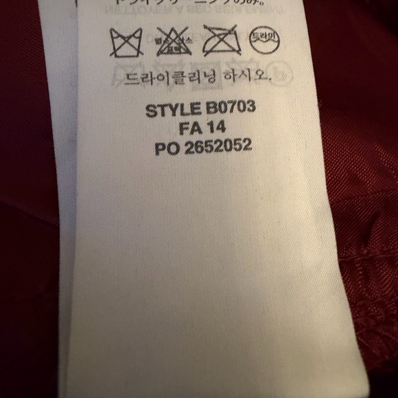 J. Crew Campbell Women's Burgundy Maroon Berry Crop Pants Tailored Wool Blend - Picture 11 of 14